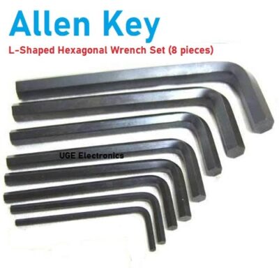 Allen Key Set L Shaped Hexagonal Wrench 8 pieces