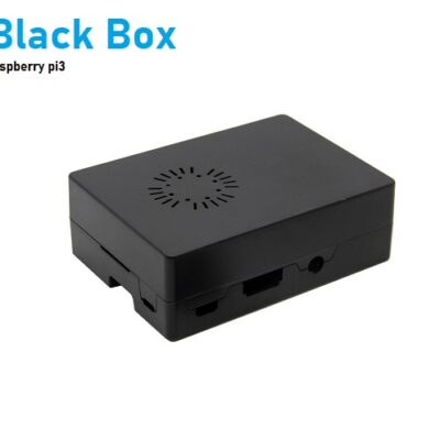 Black material ABS Case box For Raspberry Pi 3 Model B