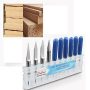Carbide Endmill CNC Drill Bit 3.175mm x 0.8 x 30° Degree Wood PCB Engraving Router knife Tool End mill Blue Cover