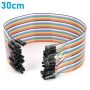 30cm Female - Female Breadboard Jumper Wire for Arduino Fem - Fem Dupont F/F