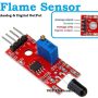 Arduino Flame Sensor 4 pin analog digital OutPut KY-026