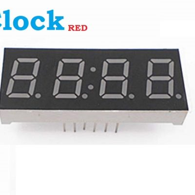 Red Clock 4 Digits 7 Segment Led Display 0.56″ inch Common Cathode 5643AS