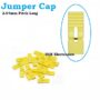 Yellow Jumper Cap Long Handle Pitch 2.54mm Pin Short-Circuit 14mm Hight