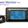 6 x1 Digital Energy Meter LCD AC 85v to 250V 100A Multimeter Voltmeter Ammeter Power Factor Energy Current Meter Wattmeter Tester Detector