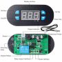 DIY Digital Thermostat Temperature Controller Adjustable Sensor Meter with Blue LED Dc12v Xd-W2308