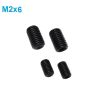 M2 x 6mm Set screw Concave End Black 12.9 grade alloy Steel