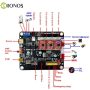 3-axis small laser engraving control board DIY spindle 3-axis engraving CNC control board GRBL stepper motor drive