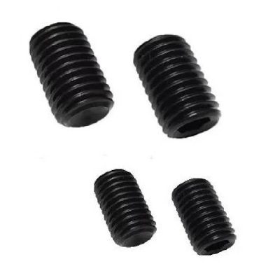 M5 x 12mm Set screw Concave End Black 12.9 grade alloy Steel