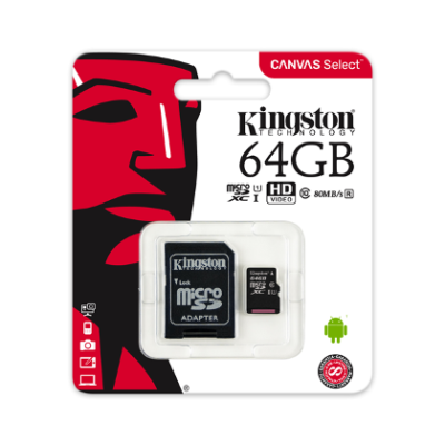 Raspberry Pi™ – original 64 GB Memory card KINGSTON