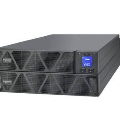 Easy UPS 1 Ph On-Line, 6kVA/6kW, Rackmount 4U, 230V, 1x Hard wire 3-wire(1P+N+E) outlet, Intelligent Card Slot, LCD, W/ rail kit