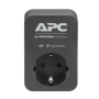 APC Essential SurgeArrest 1 Outlet Black 230V Germany PME1WB-GR