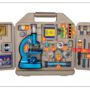 COMPLETE MICROSCOPE SET WITH METAL DIE CAST BODY For Science Lover and young inventors