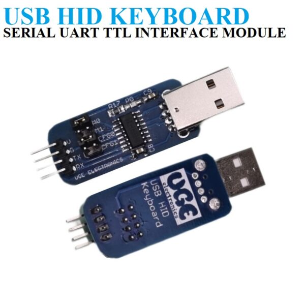 Digital KeyBoard | Serial UART TTL to HID Keyboard Emulator