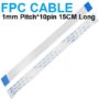 FPC Flat Cable 10 pin 1.0mm Pitch 150mm Long Reverse Direction