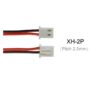 2pin 10Cm Long XH2.54-2P Jumper Cable with Female Connector and solderable end