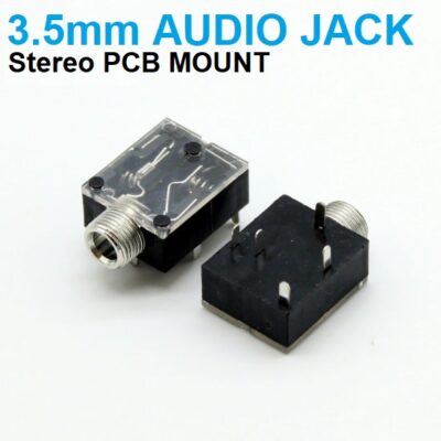 3.5mm Standard Stereo Audio Jack FEMALE PCB Mount