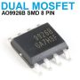 AO9926B 20V 7.6A Dual N-Channel MOSFET SOIC-8