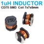 1uH SMD Power Coil Inductor - CD75