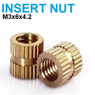M3 Copper Insert Nut for Plastic enclosures Assembly m3x6x4.2