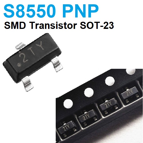 S8550 2TY SOT23 General purpose PNP SMD Transistor SOT-23