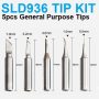 936 Soldering Iron 900M-T Tip kit 5pcs