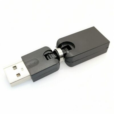 USB Male to Female Adapter Flexible Swivel Twist Angle 360 ​​Degree Rotation USB 2.0 Converter