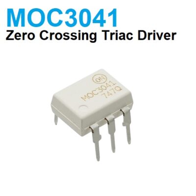 MOC3041 6-Pin DIP Zero-Cross Triac Driver Output Optocoupler