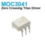 MOC3041 6-Pin DIP Zero-Cross Triac Driver Output Optocoupler