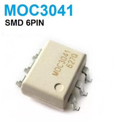 MOC3041 6-Pin SMD Zero-Cross Triac Driver Output Optocoupler