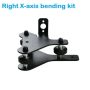 Sheet Metal DIY Full parts Dual X axis right bend kit For 2040 2020 CR10 Ender3 CS-30 OpenBuilds 3D printer
