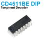CD4511 BCD to 7 segment Common Cathode Decoder Driver DIP-16