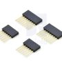 Pin Header Female 1x8 Straight Long 2.54mm