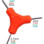 Universal Hexagonal Allen wrench hand Fit tool