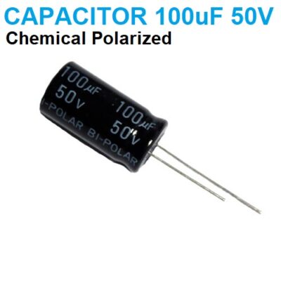 100uF 50V Electrolytic Capacitor