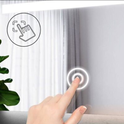 High Sensitivity Capacitive Touch Dimmer Dual Channel Output for Smart Mirror Lights 12V LED Strap