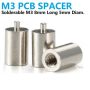 M3 x 8mm Nickel-plated SMD PCB Standoff Spacer