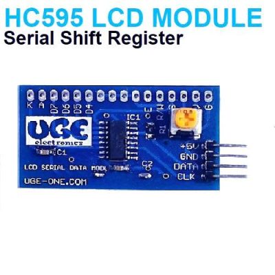 HC595 LCD Serial Interface Module