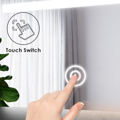 High Sensitivity Capacitive Touch Dimmer Dual Channel Output for Smart Mirror Lights 12V LED Strap