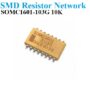SOMC1601-103G Resistor Network Array 10K SMD package x15 bus connected with 1 common pin