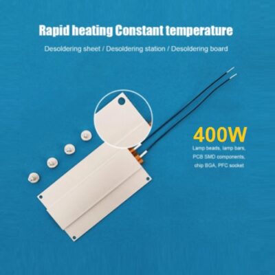 400W 220V Aluminum LED Remover PTC Heating Plate Soldering Chip Station 12×7 cm
