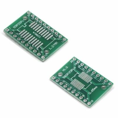 SMD Breakout Adapter PCB Board for SOP24 SSOP24 TSSOP24 Packages