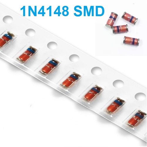 DIODE 1N4148 SMD SOD80 Small Signal Fast Switching