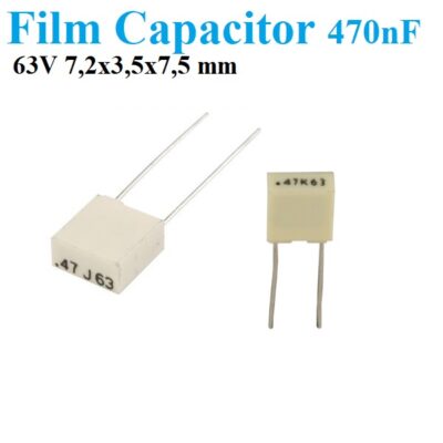 Film Capacitor 470nF 63V