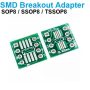 SMD Breakout Adapter PCB Board for SOP8 SSOP8 TSSOP8 Packages