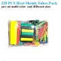 Pre-Cut Multi Colore Heat Shrink Pack Kit - 328 Pcs