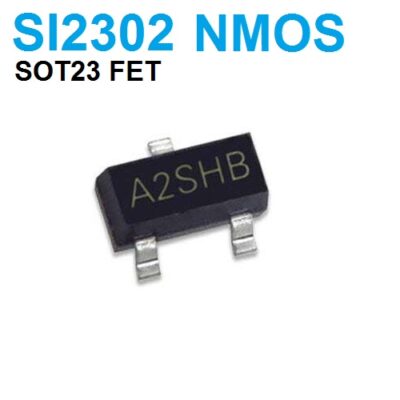 Si2302DS SOT23 General purpose N Channel MOSFET SMD Transistor SOT-23