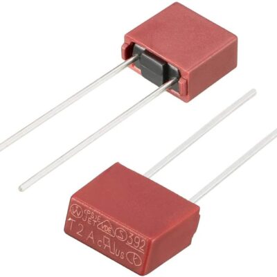 Slow Blow Fuse T8A Miniature PCB mounted TE5 392 Series