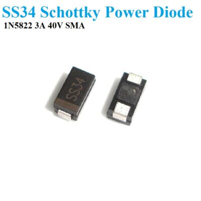 SMD Schottky diode 3A/40V (1N5822) SS34 SMA