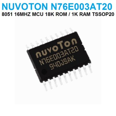 N76E003AT20 Nuvoton 8051 Micrcontroller TSSOP20