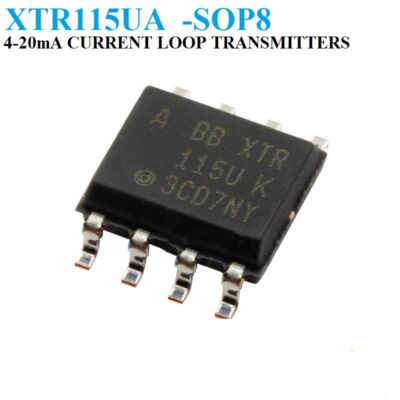 XTR115UA 4-20-mA current loop transmitter with 2.5-V reference and 200-μA power SMD SOP8